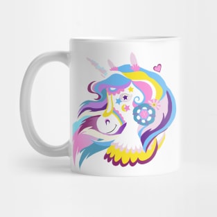 Rainbow magic unicorn Mug